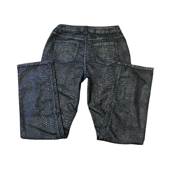 Womens’ Jones New York Snakeskin Print Jeans Size 6P - Picture 2 of 5